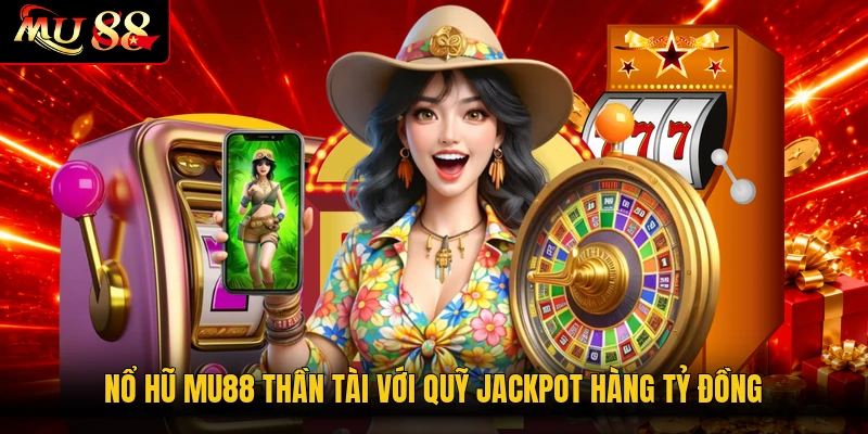 Nổ hũ MU88 Thần Tài với quỹ Jackpot hàng tỷ đồng